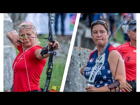 Fawn Girard v Susanne Steininger Borbath Vanko – barebow women bronze | Terni 2022 3D Championships