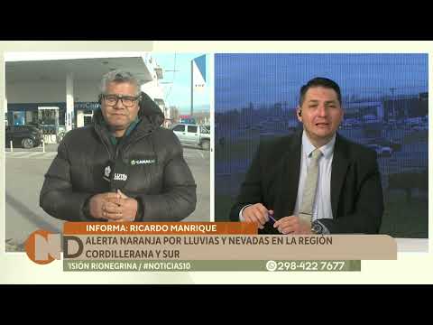 Extrema precaución en RN23 entre Comallo y Dina Huapi por presencia de hielo en todo el tramo