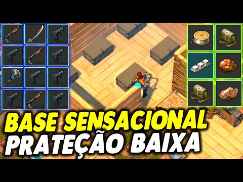 BASE SENSACIONAL COM PRATEÇÃO BAIXA INVASÃO TOP - Last Day On Earth