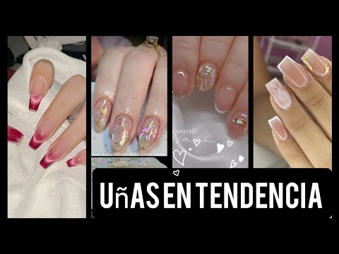 DISEÑOS DE UÑAS EN TENDENCIA 2024 TRENDY NAILS ART #desingnails #uñasprincipiantes #tendency #uñas