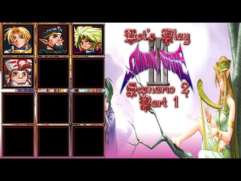 Let's Play Shining Force 3 (Scenario 2) 01: The Third Prince