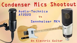 Video thumbnail for Audio-Technica AT2020 vs Sennheiser MK4 - Condenser Mics Shootout on Guitar - Want 2 Check by Want 2 Check
