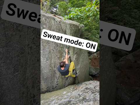 Bouldering in Sweden, Valje, Risset 4+ #bouldering #climbing