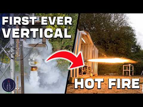 FIRST EVER Vertical HOT FIRE - Project Astrid