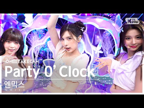 [단독샷캠4K] 엔믹스 'Party O’Clock' 단독샷 별도녹화│NMIXX ONE TAKE STAGE @SBS Inkigayo 230716
