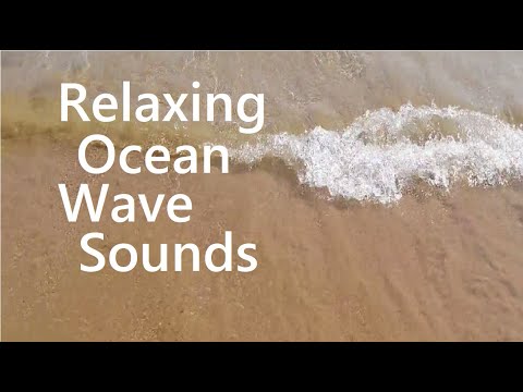Beautiful Relaxing Ocean Wave Sounds / relaxing wave sounds, by Nosheen Ch .