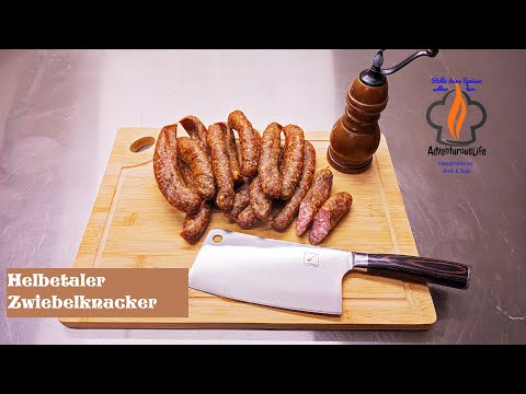 Helbetaler Zwiebelknacker-Wurst selber machen, einfach lecker Nr. 173 #food #foodblogger #räuchern