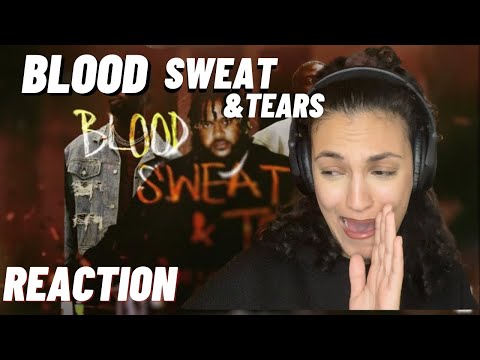 Bas, Black Sherif ft. Kel-P - Blood, Sweat & Tears / MUSIC REACTION