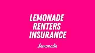 Lemonade Renters insurance claims handled instantly