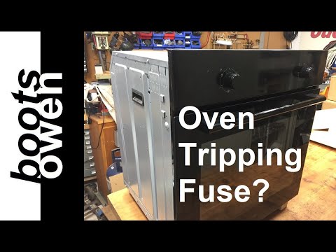 Oven Tripping Circuit Breaker? Replace heating element! Easy how to on a fan oven: Logik LBFANB16