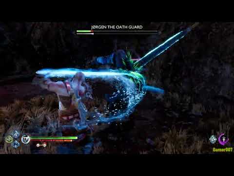God of War Ragnarok | Defeat Jorgan The Oathguard Traveller - GMGOW | No Damage - 4K
