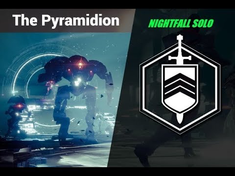 Destiny 2 - "The pyramidion" Nightfall Solo Completion