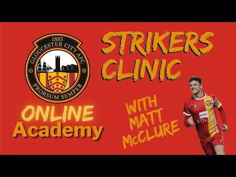 ONLINE ACADEMY | Lockdown Lessons 12 - Matt McClure's Strikers Clinic