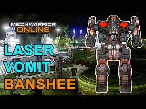 Laser Vomit Banshee - Mechwarrior Online - TTB
