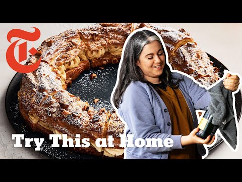 Claire Saffitz's Most Show-Stopping Dessert: Paris-Brest | Try This at Home | NYT Cooking