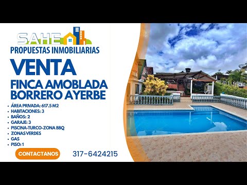 VENTA FINCA BORRERO AYERBE DAGUA VALLE DEL CAUCA