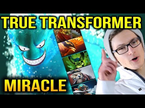 MIRACLE: His Morphling Transformer Like a Boss Dota 2 7.10