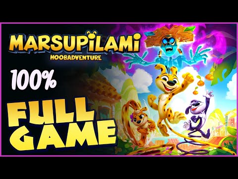 Marsupilami: Hoobadventure FULL GAME 100% Longplay (PC, PS4, Switch)