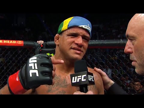 UFC 273: Gilbert Burns Octagon Interview