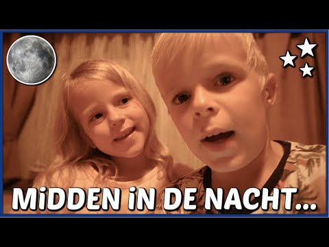 OVERNACHTEN iN DE CARAVAN & MiDDEN iN DE NACHT NAAR BUiTEN 😱 | Luan Bellinga #144