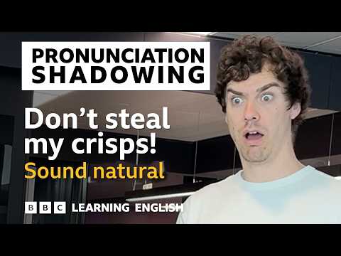 👄 誰が私のポテチを盗んだの？！発音シャドーイング (👄 Who stole my crisps?! Pronunciation Shadowing)