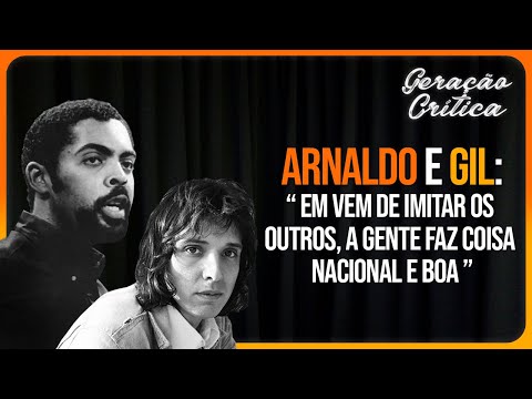 Arnaldo Batista e Gilberto Gil - ENTREVISTA RARA: Em vez de imitar, a gente faz coisa nacional e boa