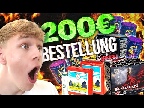 We can't help it😫🔥New Year's Eve order from Pyro In Germany