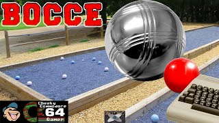 BOCCE – Commodore 64 (1987) | Simulmondo’s Italian Lawn Bowling Debut