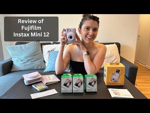 Fujifilm Instax Mini 12 Camera Review and How to Set Up and Take Your First Photo!