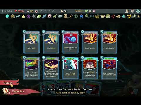 Slay the Spire - Daily Climb - 23 August 2025 - Defect - Ascension 0 - Final Boss Fight