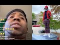 YFN Lucci Reacts To Young Thug Artist Yak Gotti Standing On His Car While Shopping In Mall YFN Lucci Reacts To Young Thug Artist Yak Gotti Standing On His Car While Shopping In Mall