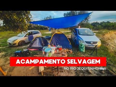 COMO É ACAMPAR NO MODO RAIZ - RIO JEQUITINHONHA MG