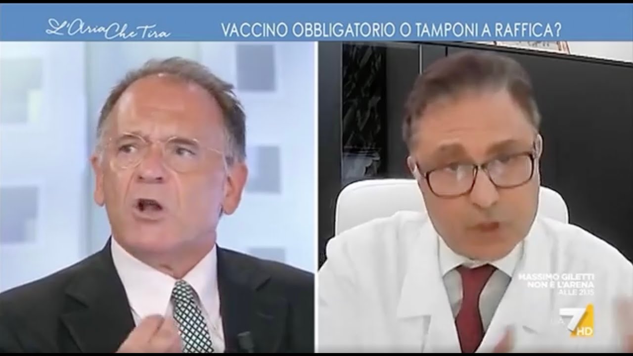 Claudio Giorlandino contro Alessandro Cecchi Paone: "Sono completamente pro vax ma vaccinare ...