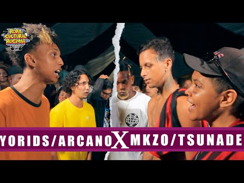 YORI DS e ARCANU x MK ZO e TSUNADE  - 1ª FASE - Roda Cultural da Rocinha: 132ª EDIÇÃO