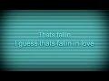 That's Falling in Love by Chelsea Ward
