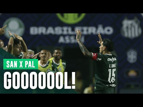 GOL | SANTOS 0 X 1 PALMEIRAS | BRASILEIRO 2022