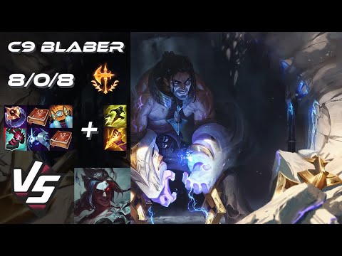 Cloud9 Blaber JUNGLE Sylas vs Kayn - NA Challenger Patch 25.S2.8