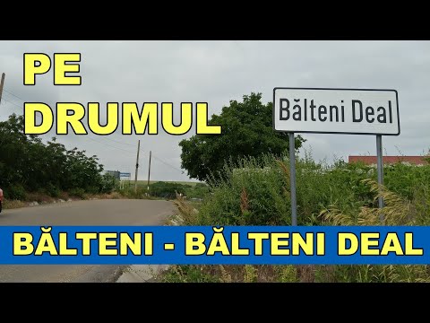 Drumul Balteni - Balteni Deal la cimitir
