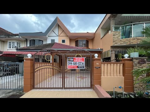 (FACING OPEN & PLAYGROUND) RENOVATED 2 STOREY TAMAN KAJANG MULIA, KAJANG . video