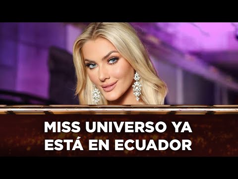 Declaraciones exclusivas de Victoria Kjaer, la Miss Universo arribó ayer a Ecuador | LHDE | Ecuavisa