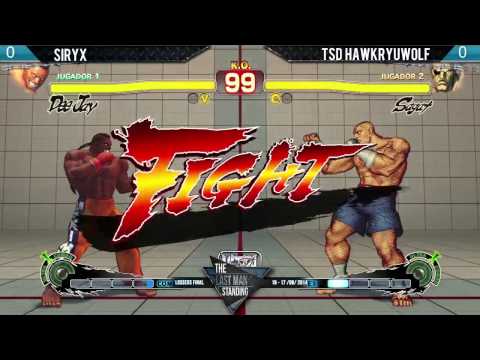 Amanecederos Fighting: TheLastManStanding Top 8 losers USF4 Siryx vs TSD FredyCastro