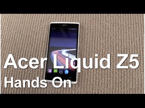 Hands on with the Acer Liquid Z5 smartphone