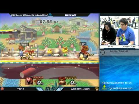 CMU Weekly 16 - Yono (Meta Knight) vs. Chosen Juan (Roy)