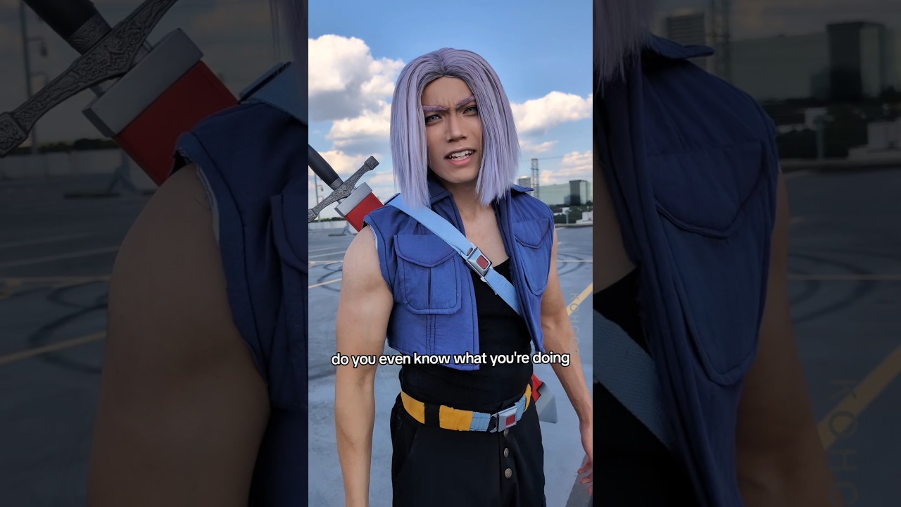 ALL HAIL PRINCESS TRUNKS🗿 #vegeta #trunks #cosplay #dragonballabridged #teamfourstar #brolymovie