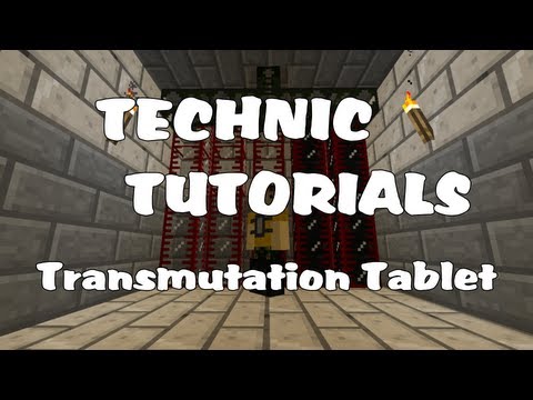 Technic Tutorials #37. Transmutation Tablet