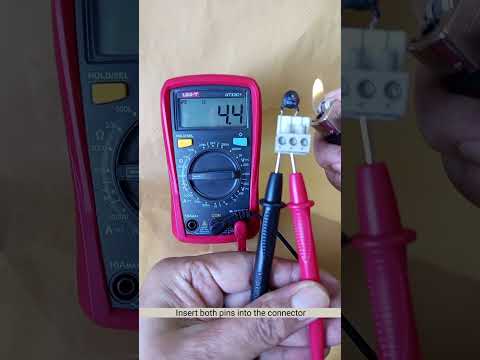 how test thermistor ntc simple by ohmmeter only