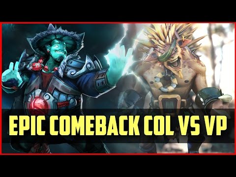 EPIC Comeback by coL vs VP @ TI5 DOTA 2