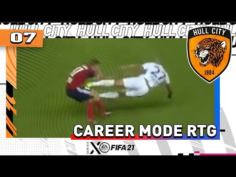TWO FOOTED LEG BREAKER TACKLE!! FIFA 21 | Hull City RTG Career Mode S4 Ep7