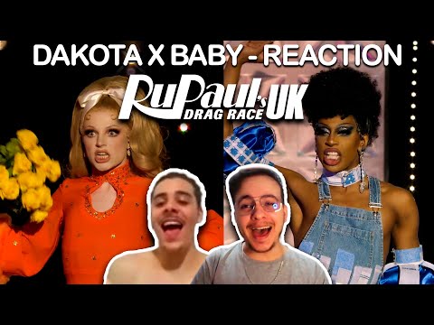 "No Way" (Dakota Schiffer vs. Baby) - BRAZIL REACTION - Drag Race UK - Season 4