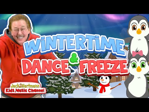 Wintertime Dance and Freeze! | Jack Hartmann